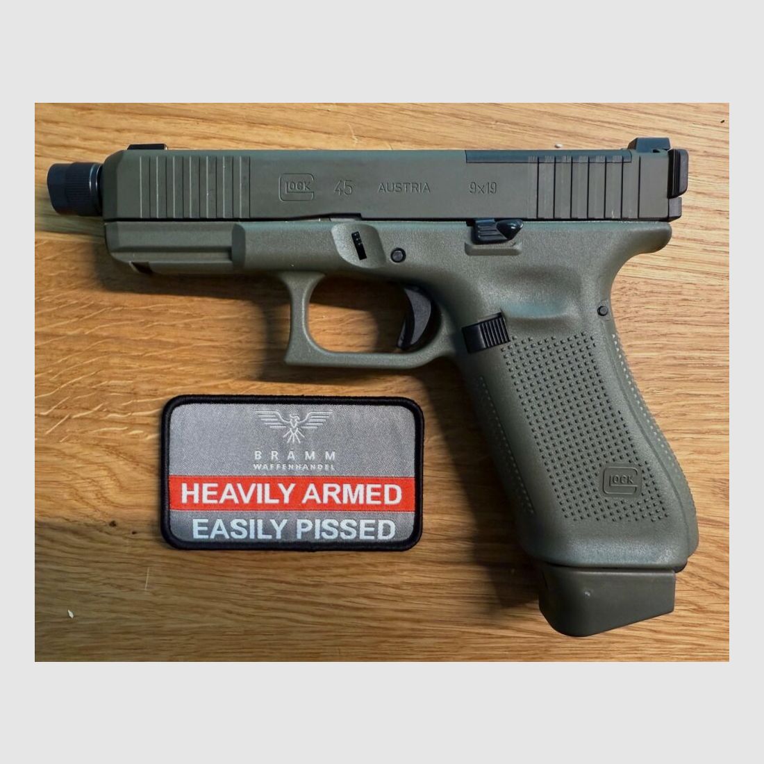 Pistolet Glock 45 Gen5/MOS Édition Chasseur
