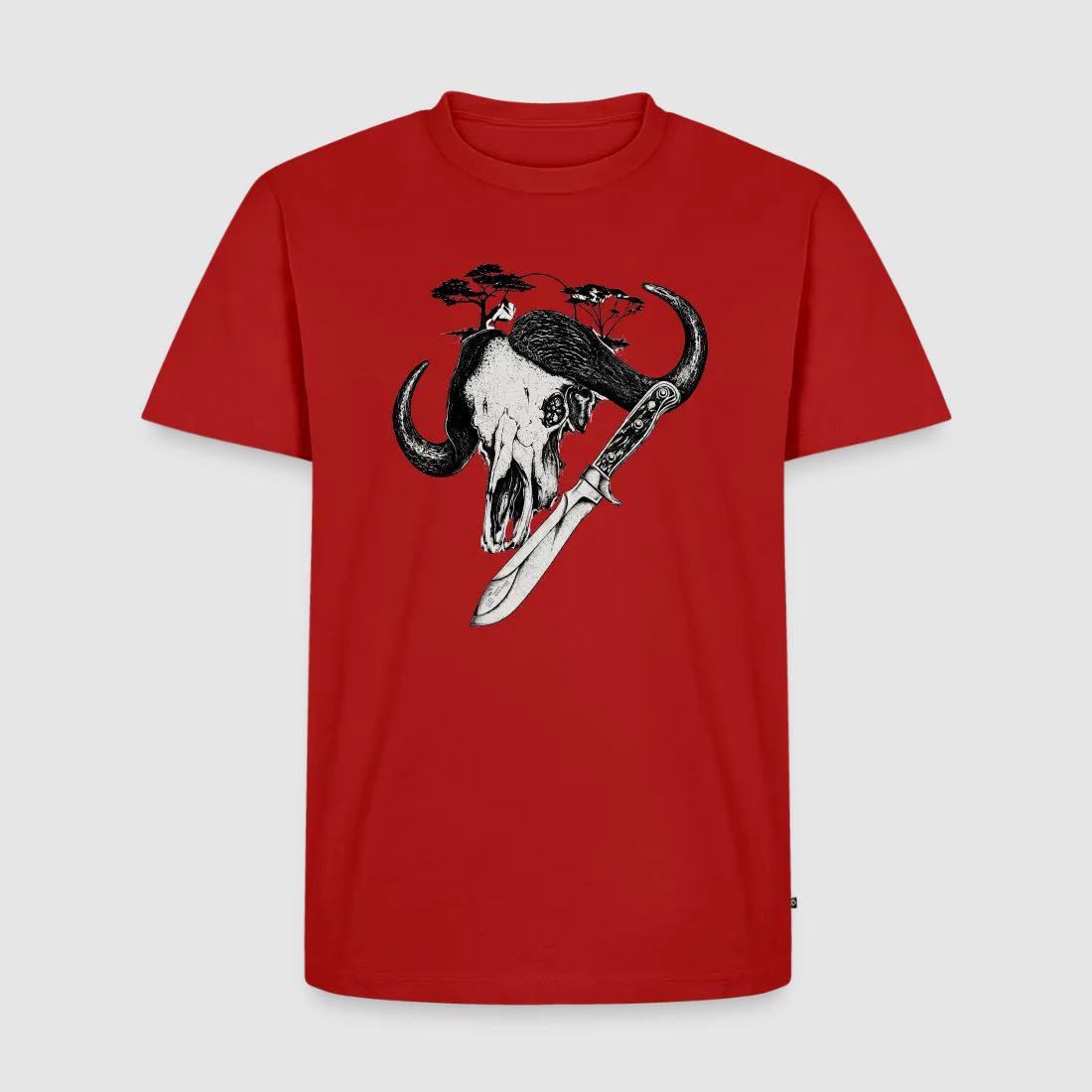 PUMA Men´s Premium T-Shirt „White Hunter – Big Game"