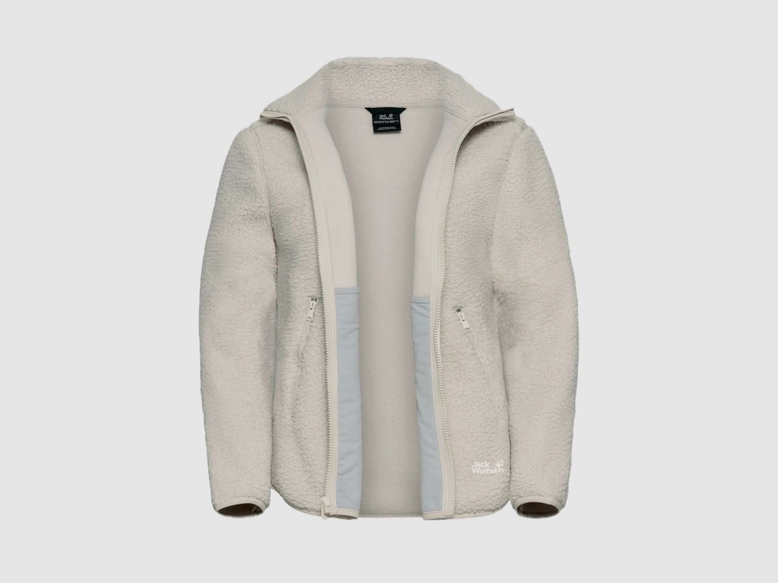 JACK WOLFSKIN High Curl Jkt W Veste en Fleece Femme Pale Sand