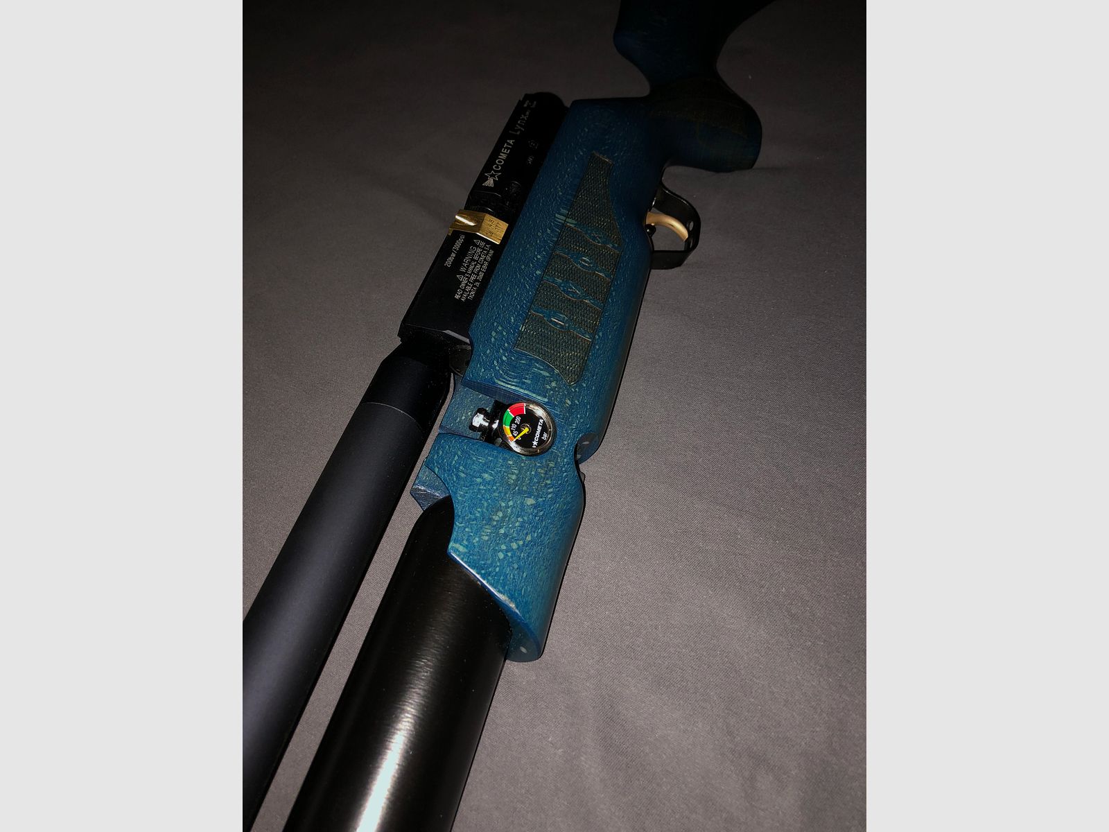 Pressluft Gewehr Cometa SWS Lynx V10 , MK2 / 7,5 Joule  inklusive 12 Schuss Magazin 