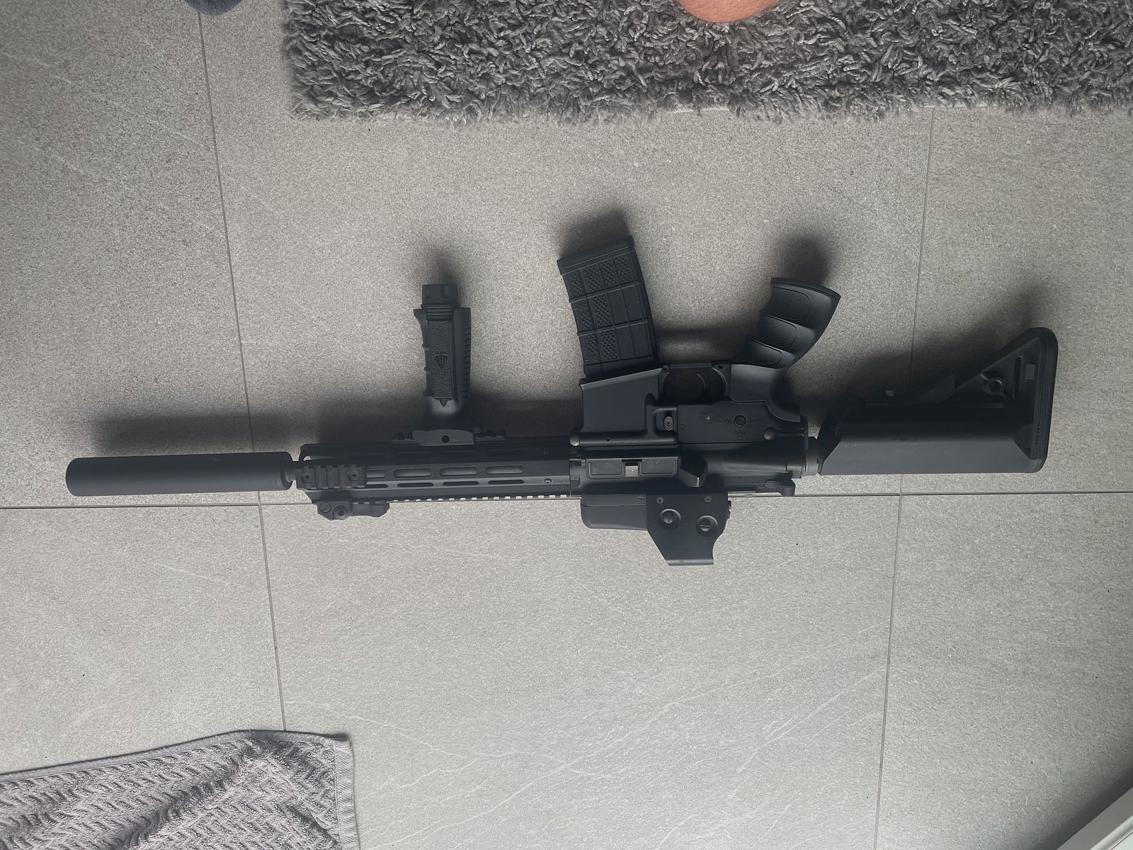 Tippmann M4 with accessories & attachments