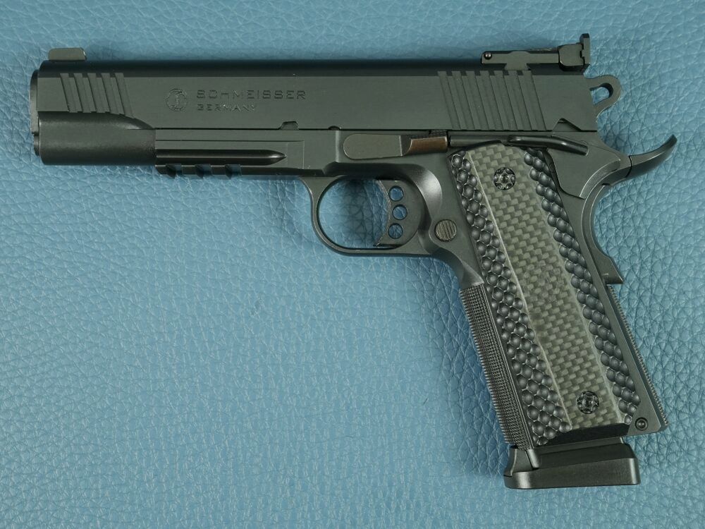 Schmeisser 1911 Hugo inkl. Koffer, Anleitung und zweites Magazin 9mmLuger