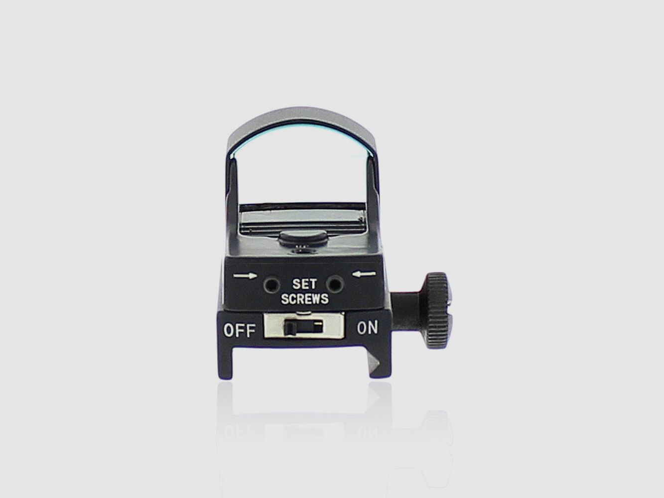 Ares Airsoft Mini Red Dot Weaver/Picatinny, 2 Helligk