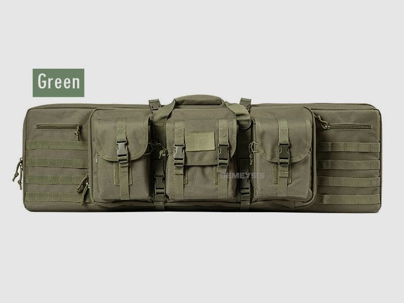 Taktische MOLLE-Waffentasche für 2 Gewehre – 600D Oxford – Rucksack & Tasche – 95 cm / 116 cm – Airsoft, Jagd, Schießsport