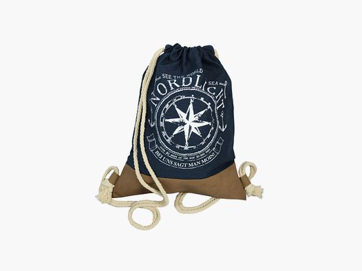 NO NAME leisure bag "Northern Light" drawstring bag NAVY