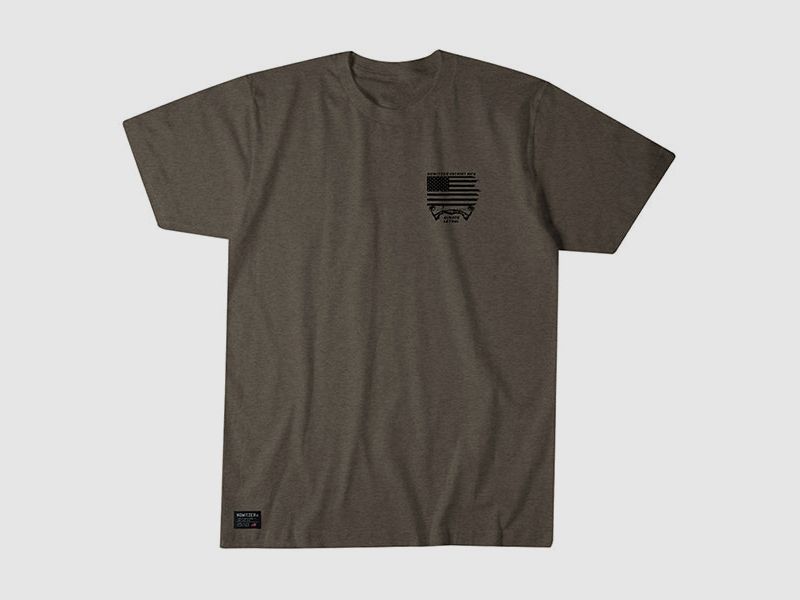 T-Shirt LETHAL, mocha heather, Bild 2 von 3