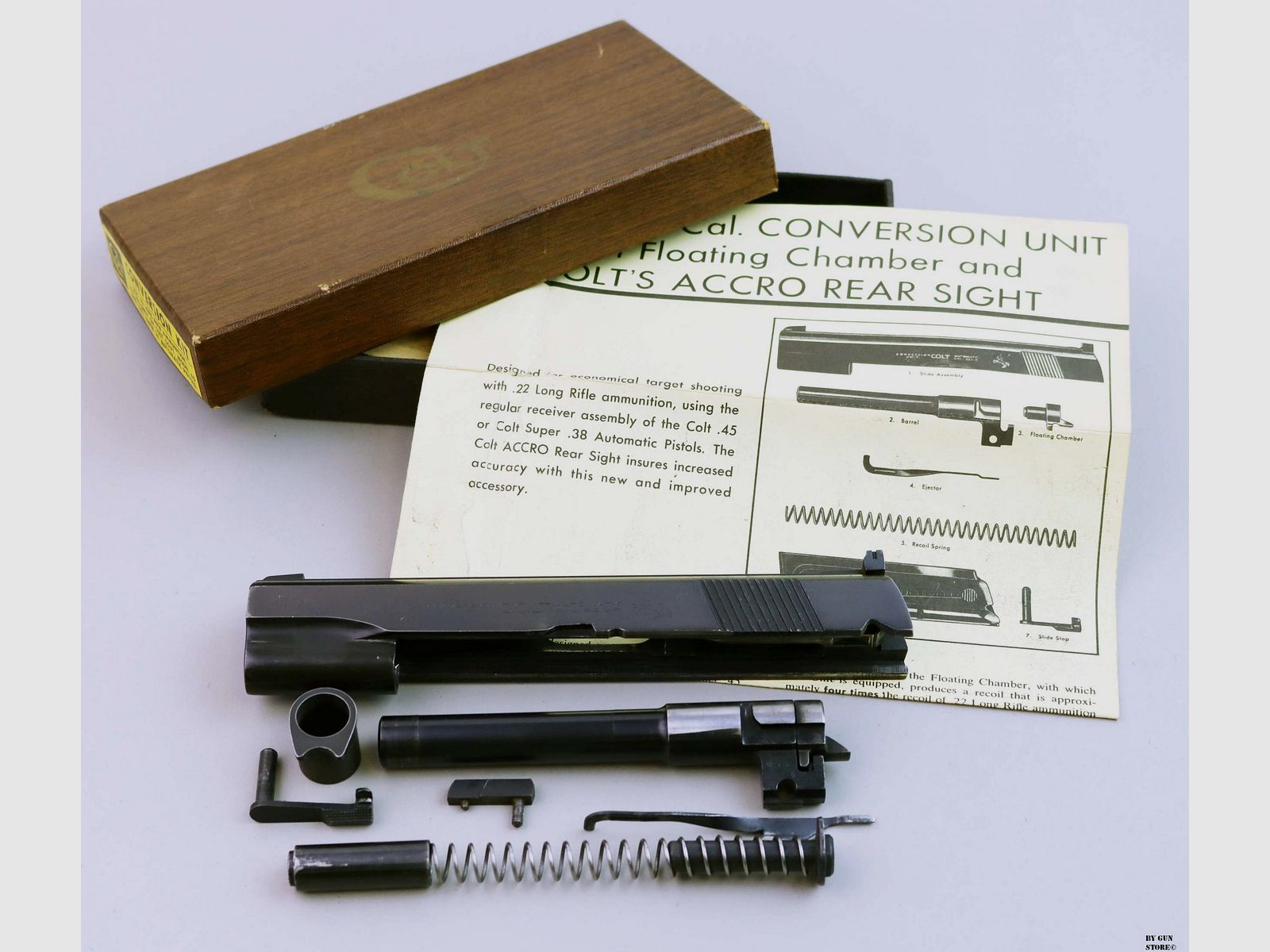 Conversione mod. Conversion Unit Colt Automatic Kit cal. 22 l.r matr. 458, immagine 4 di 4