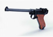 ME Mod. P 04, kal. 9mm P.A. huk, czarny