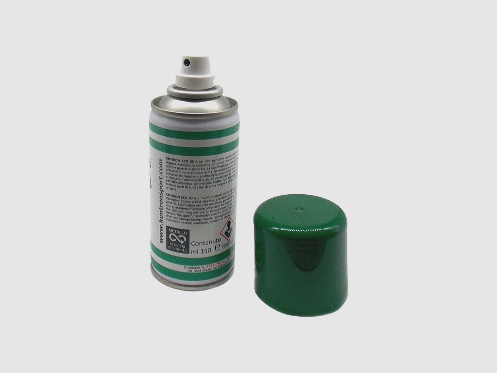 Spray Kentron sans gaz 150 ml pour le nettoyage des armes, image 2 sur 2
