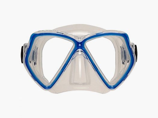 SCUBAPRO MINI VU MASKE - KINDER TRANSPARENT BLAU