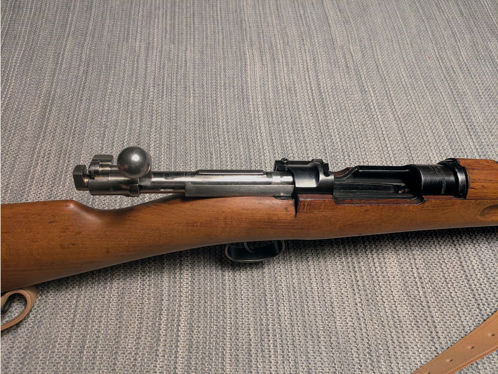 Mauser de Suecia Husqvarna M38, número igual