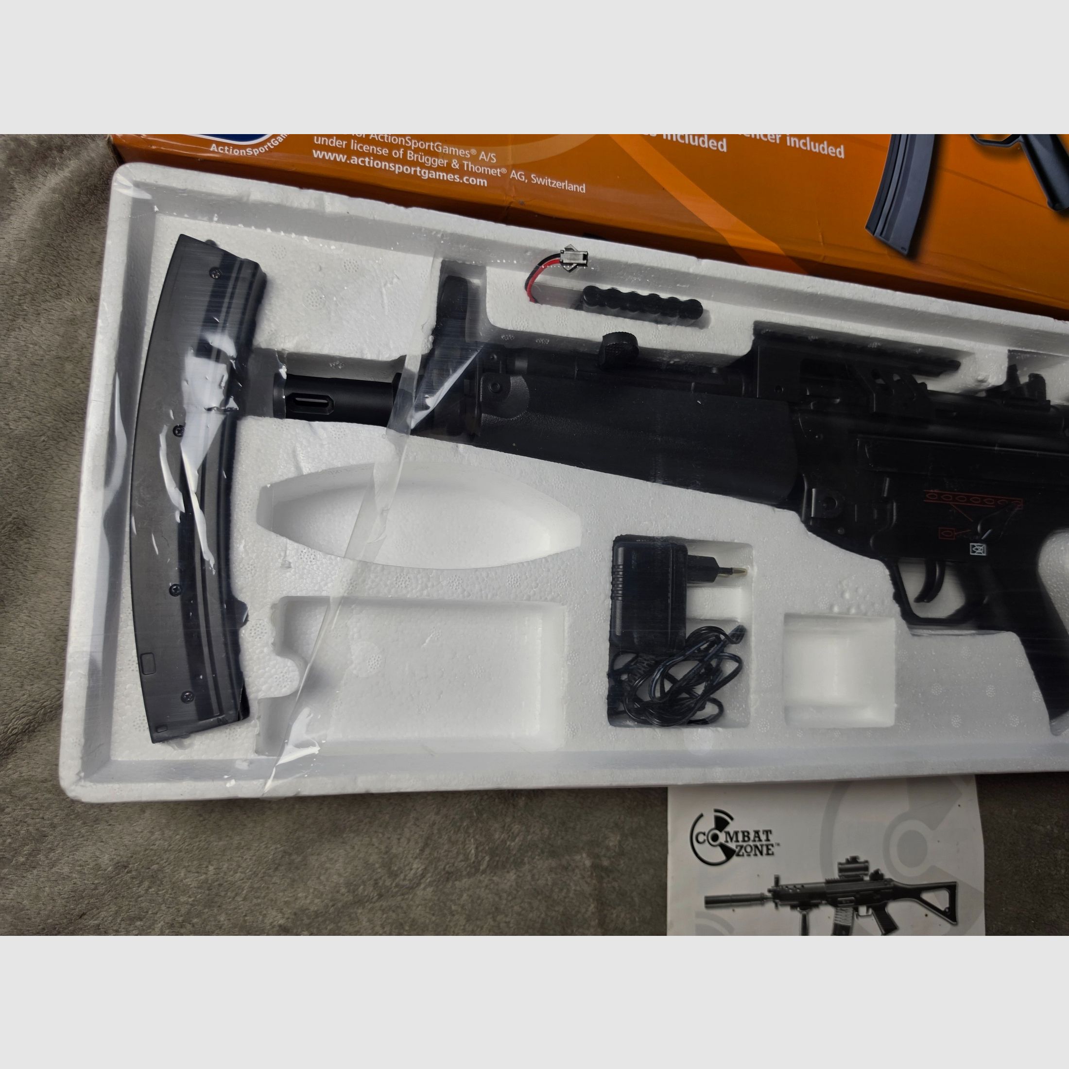ASG B&T BT5 A5 Airsoft AEG Softair (Cal. 6mm BB) en set completo con accesorios OVP, imagen 3 de 10