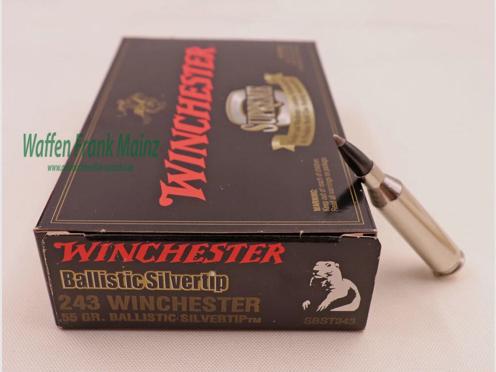 Winchester - USA Büchsenpatronen .243Win