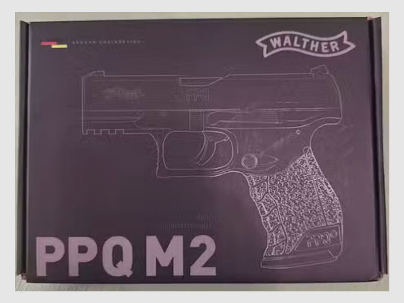 Walter PPQ M2 CO2 Waffe mit Diabolo und  Kapseln