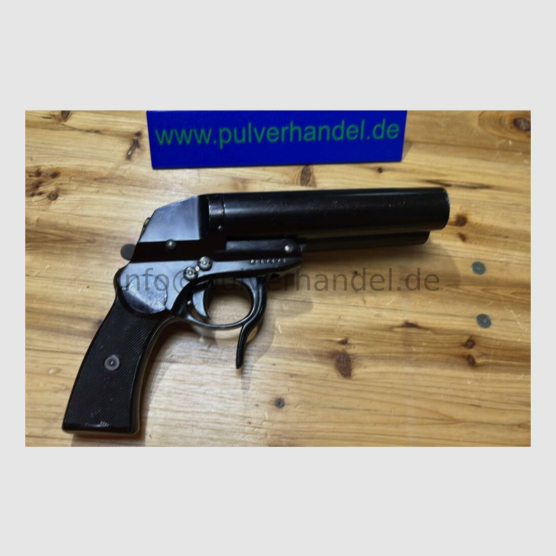 fzs Doppelläufige Fliegerleuchtpistole L Original Wehrmacht Luftwaffe Kaliber 4(Signal)