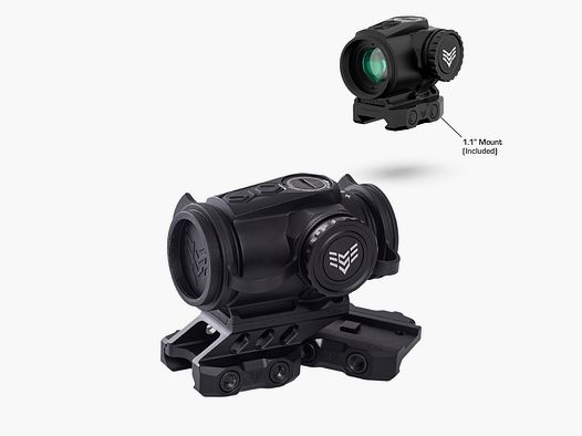 SWAMPFOX Raider 1x20 Microprisma con retícula BRC verde