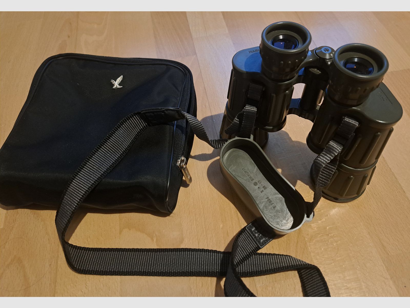 Swarovski Habicht 7x42 Fernglas Grün Top Zustand