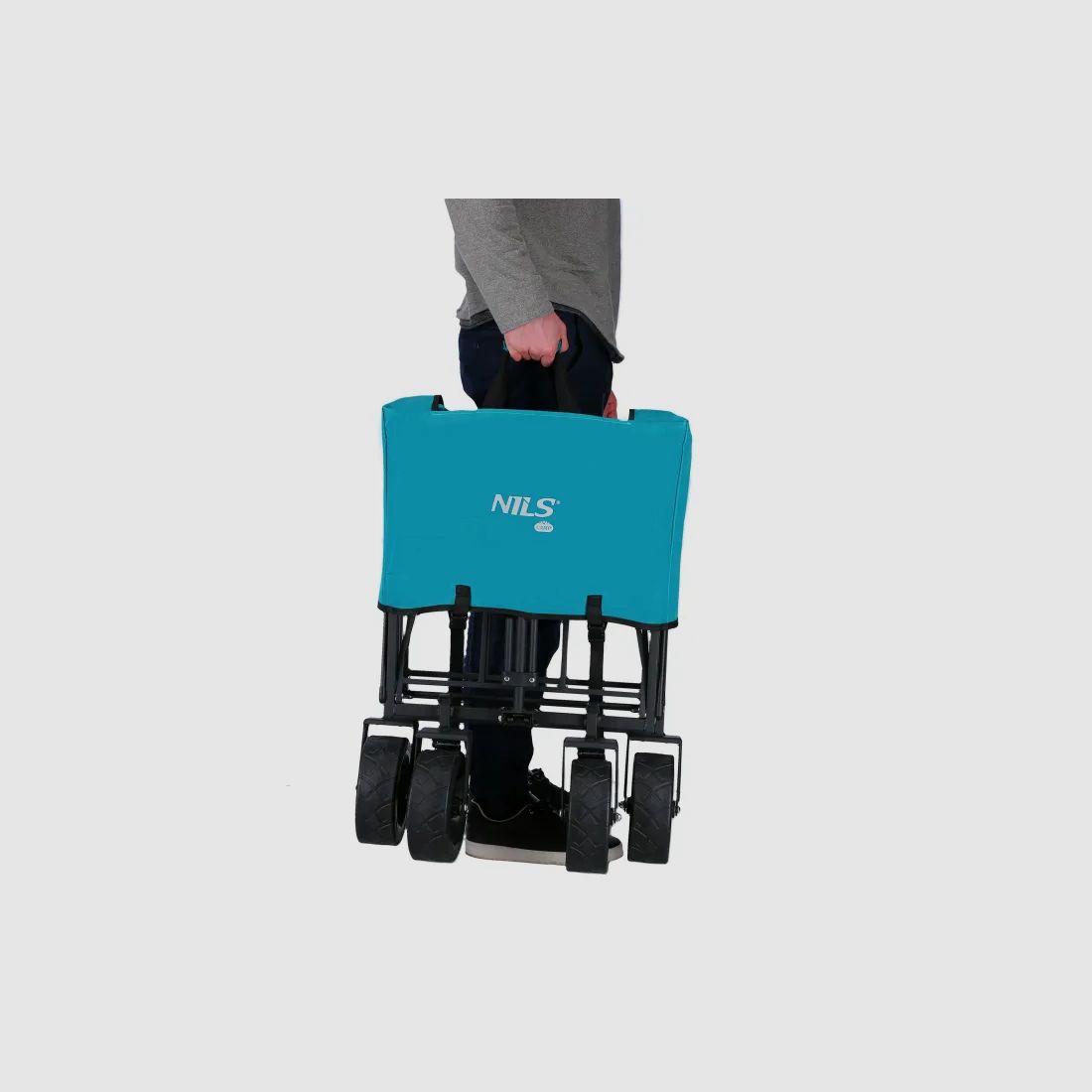 NC1607 Handcart Turquoise 100L Nils Camp