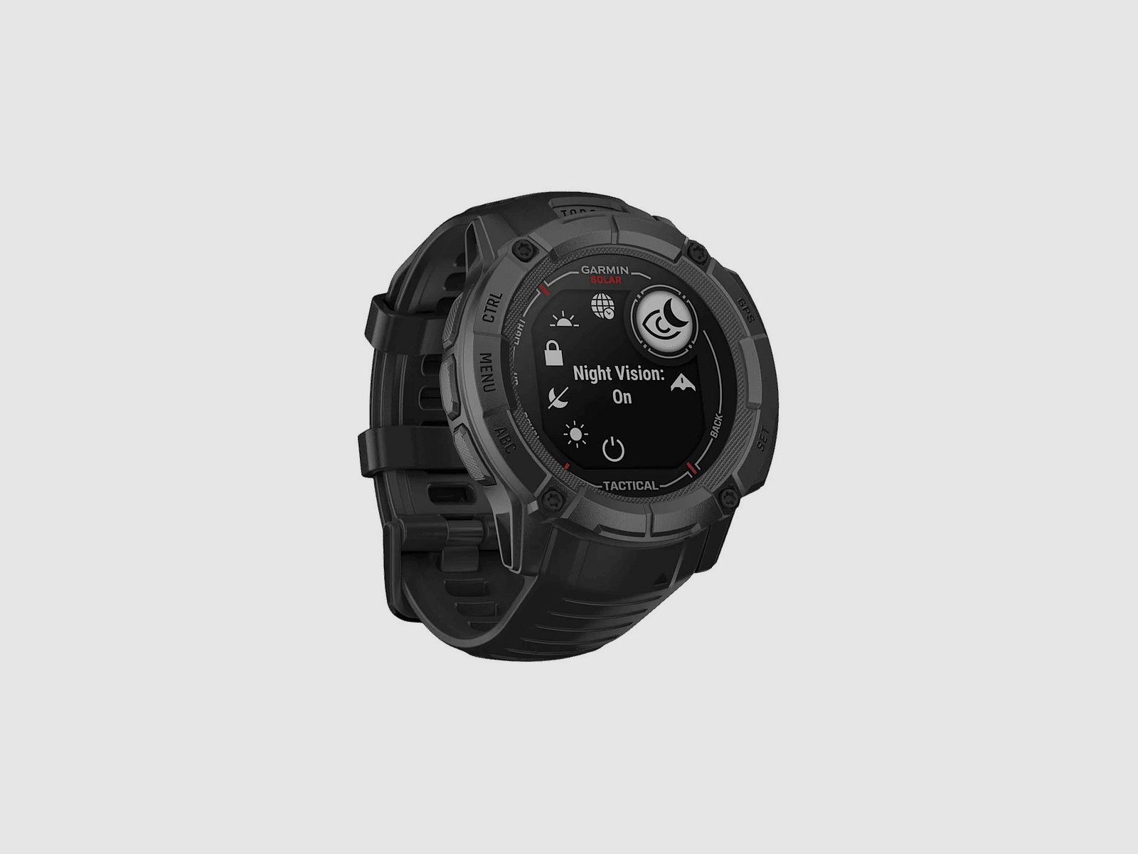 Smartwatch Garmin Instinct 2X Solar Tactical Black, immagine 3 di 13
