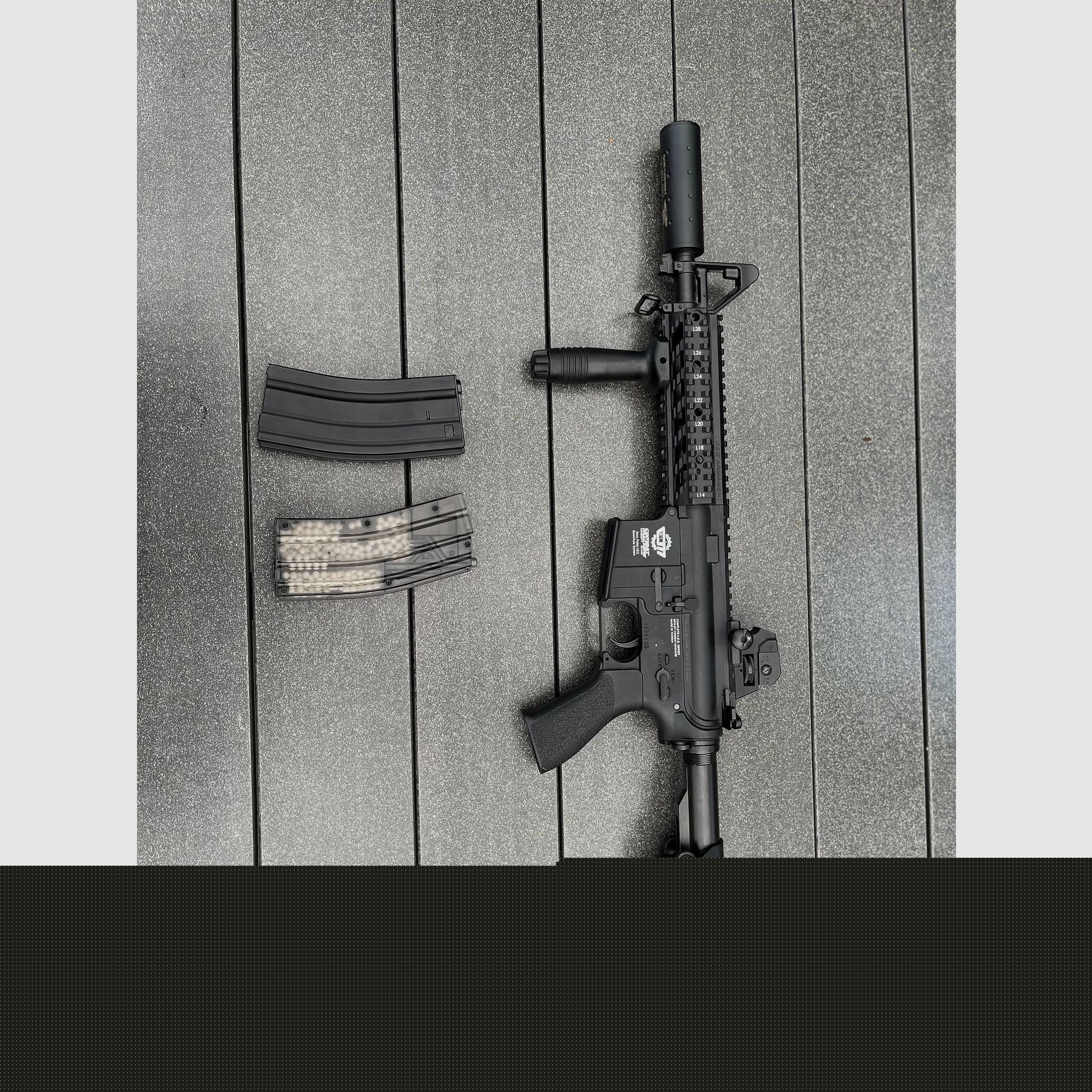 G&G CM 16 Raider Airsoft + Zubehör 