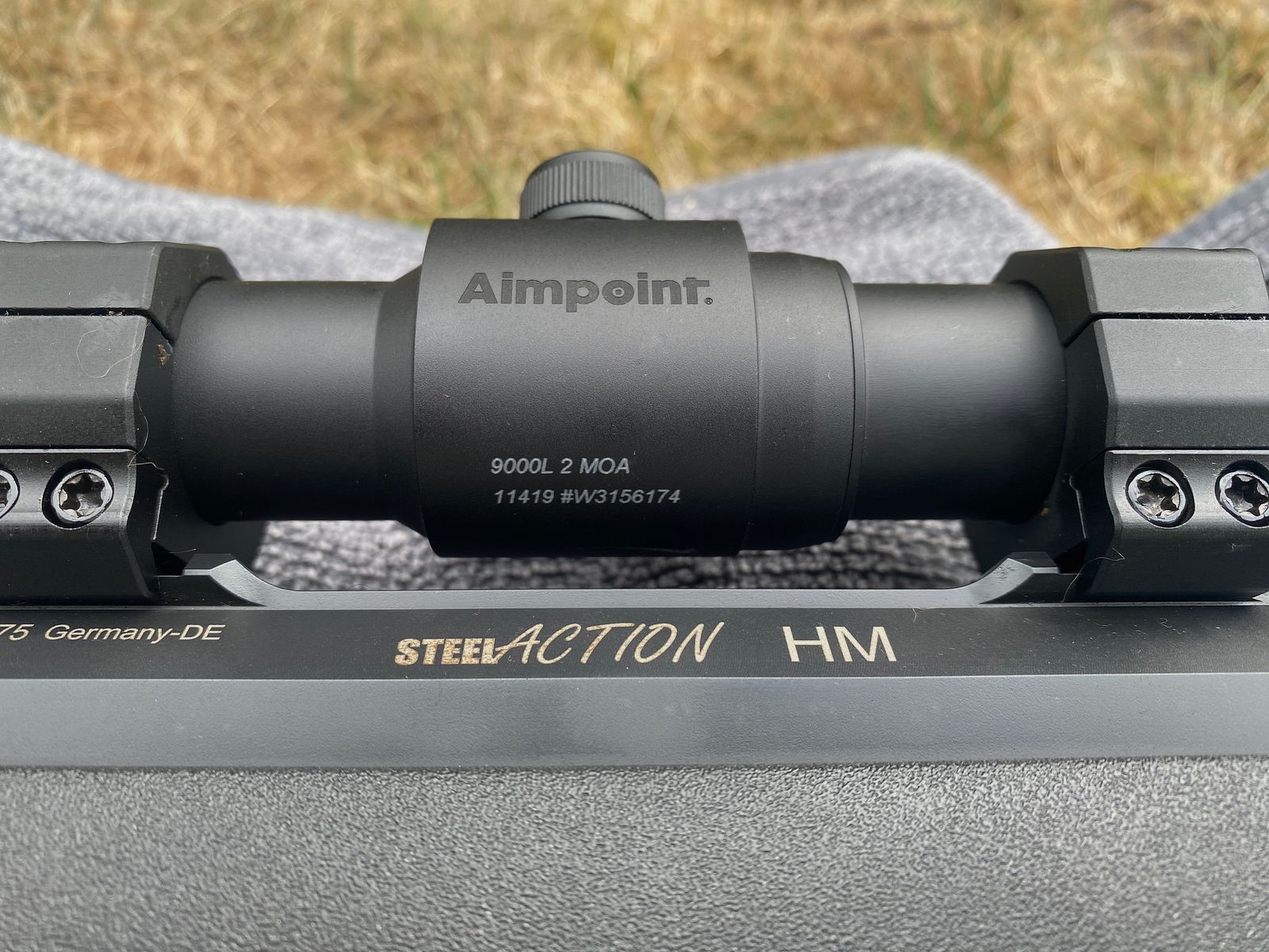 Steel Action HM 9,3x62, Aimpoint 9000l
