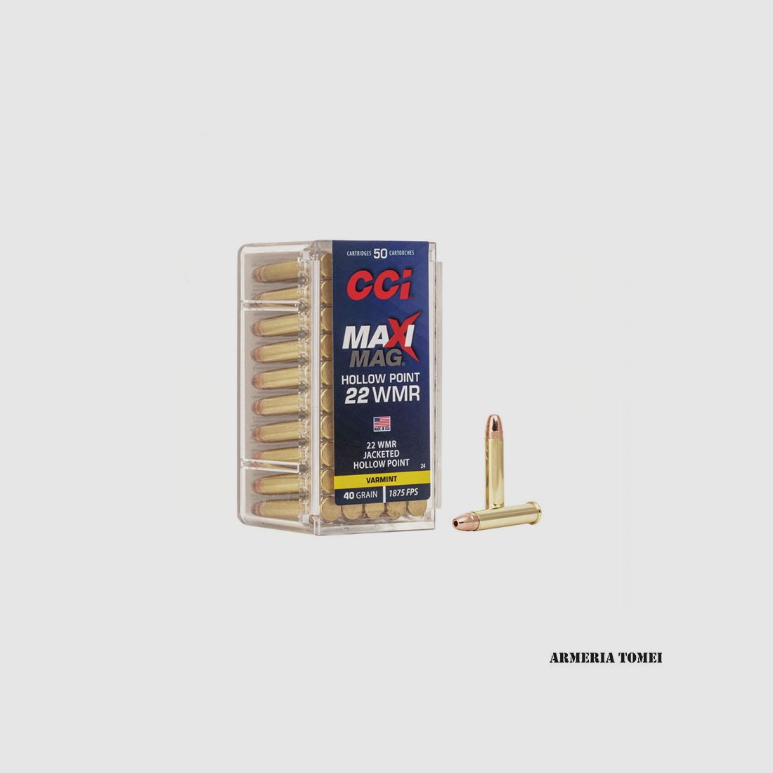 CCI – Kal. .22 WMR MAXI-MAG 40GR JHP 0024