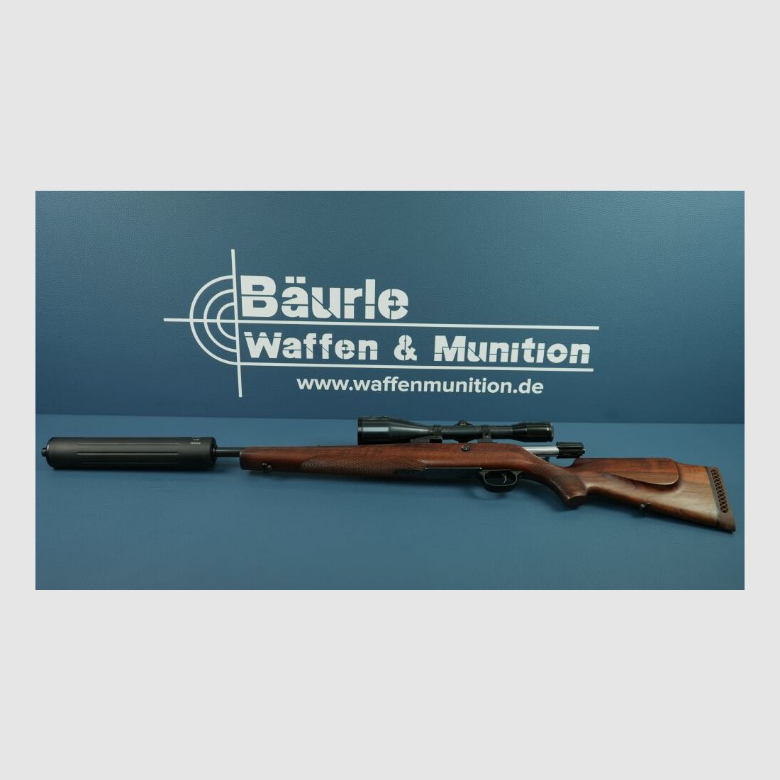 Walther Mod. JR inkl. angepasster neuer Schalldämpfer Kaltenpoth KPSD .308Win