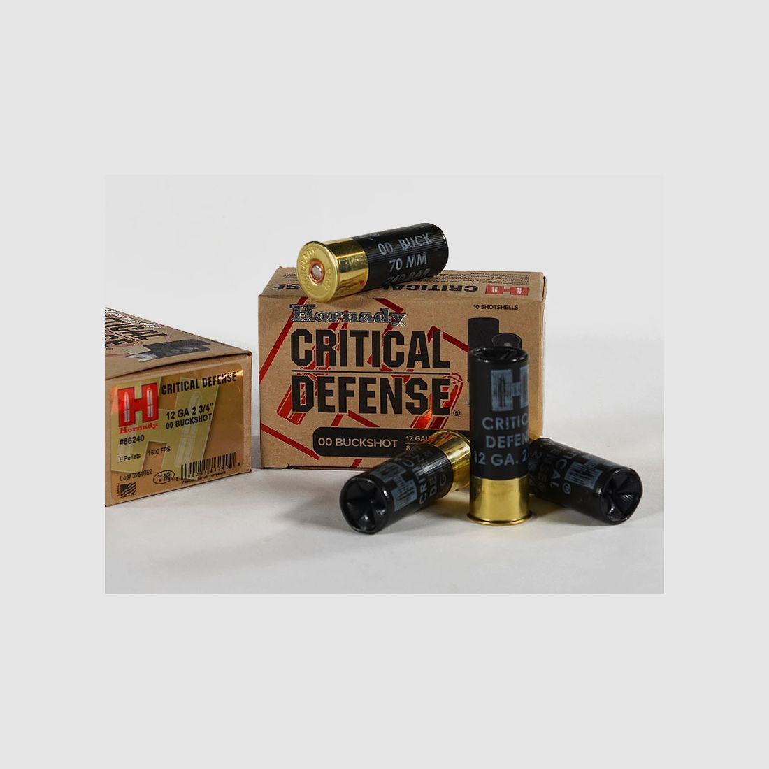 Hornady Critical DEFENSE BUCKSHOT 12/70 1 verpakking (10 schoten à €2,89*)