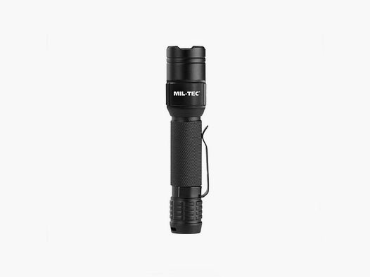 MIL-TEC – WIEDERAUFLADBARE TAKTISCHE TASCHENLAMPE 450 LUMEN