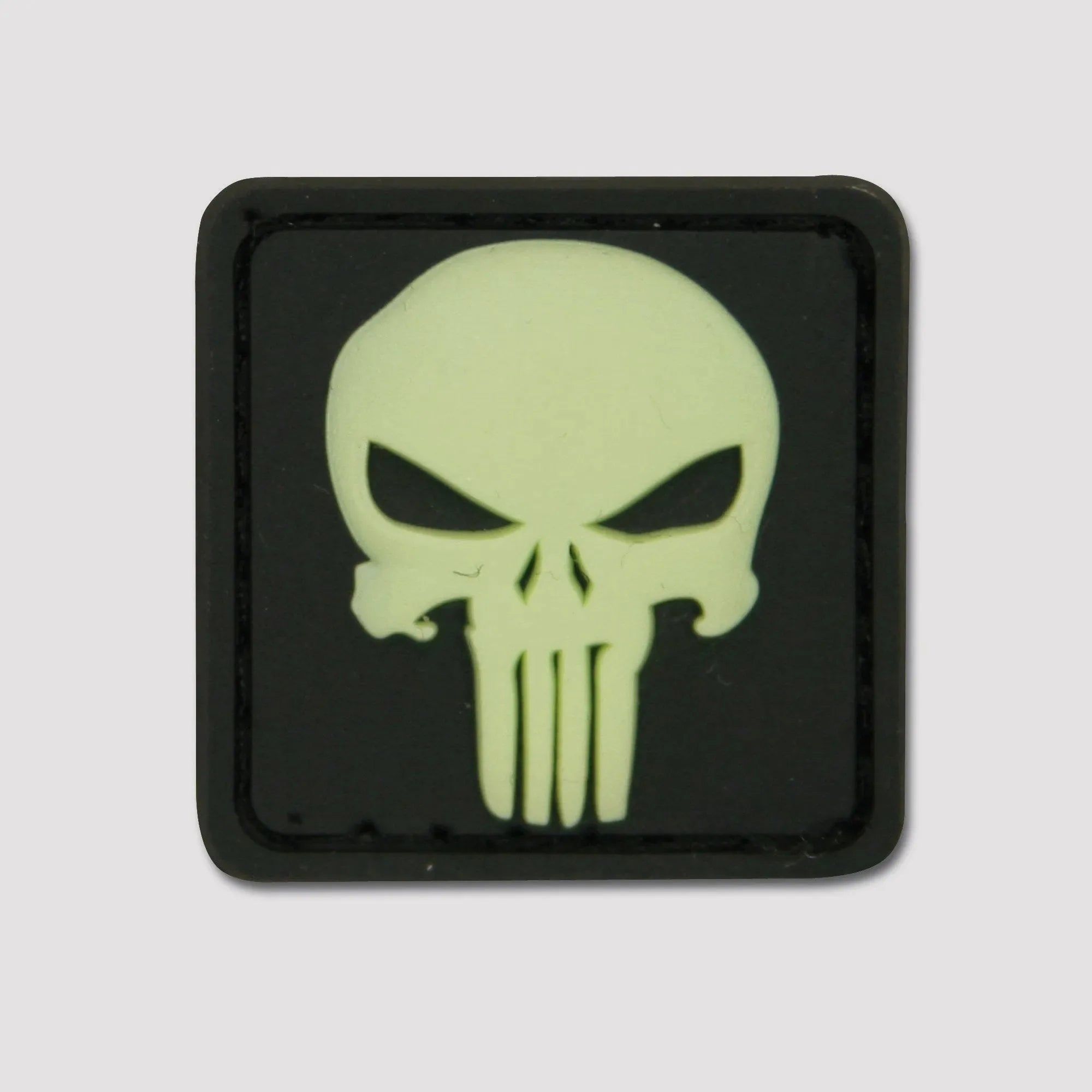 Jackets To Go 3D-Patch Punisher Skull nachleuchtend