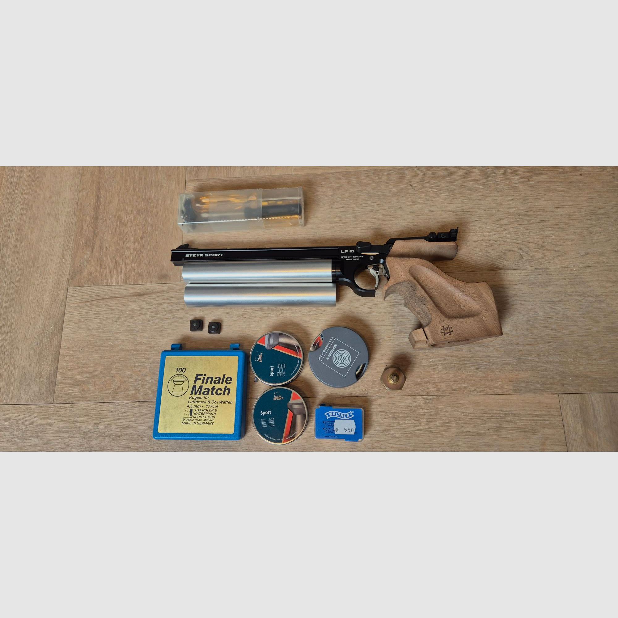 Steyr LP10 4,5 mm pistolet à air de compétition, image 8 sur 9