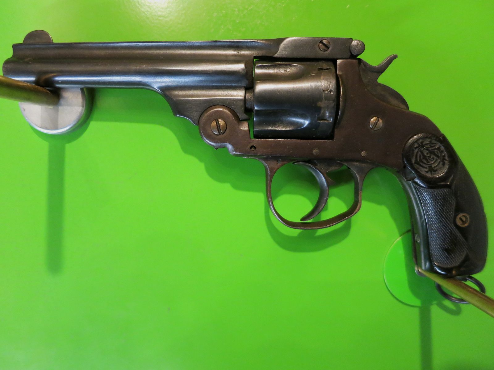 Garate Anitua & Co. (Marca) Kipplauf-Revolver, Kopie Smith & Wesson Frontier, super selten     #96-, Bild 1 von 13