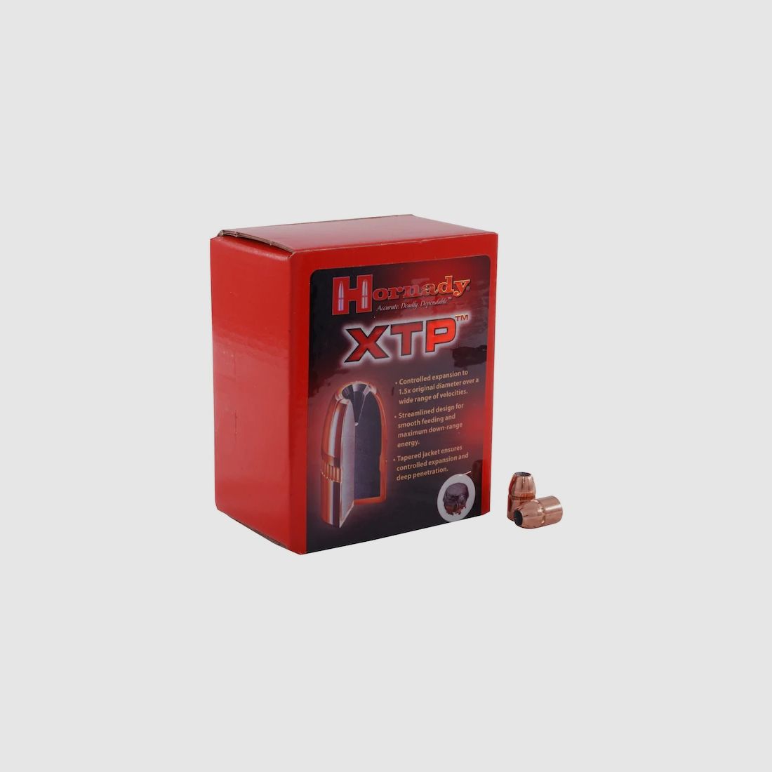 Hornady bullet .41/.410 HP/XTP with crimping ring 210GR 100 pieces