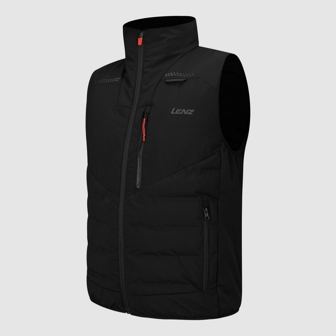 Lenz Heated Vest 3.0 Unisex with HEAT PADS, Black – Size L (Women) / S (Men), image 1 of 5