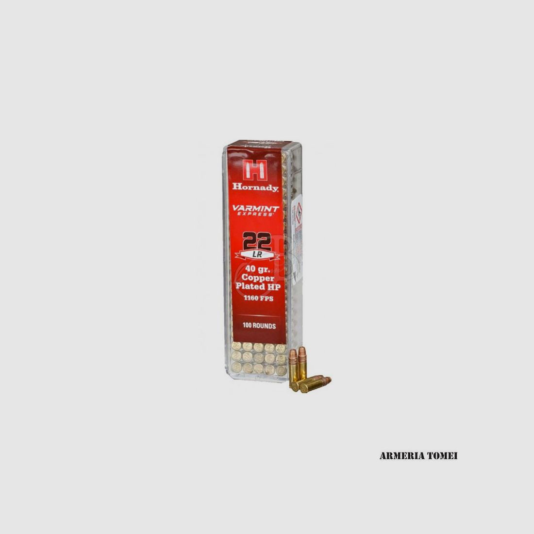 HORNADY – CAL.22 LR 40GR HP KUPFERPLATIERT -83212