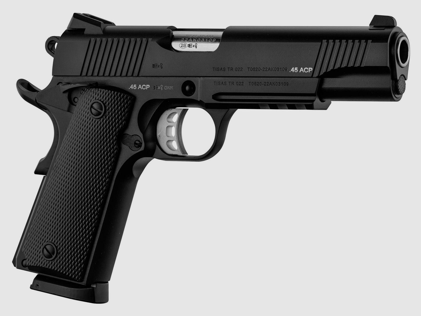 Pistole TISAS – ZIG PC9 1911 – Kal. 9x19mm – Schwarz – Lauf 5”, Bild 1 von 6