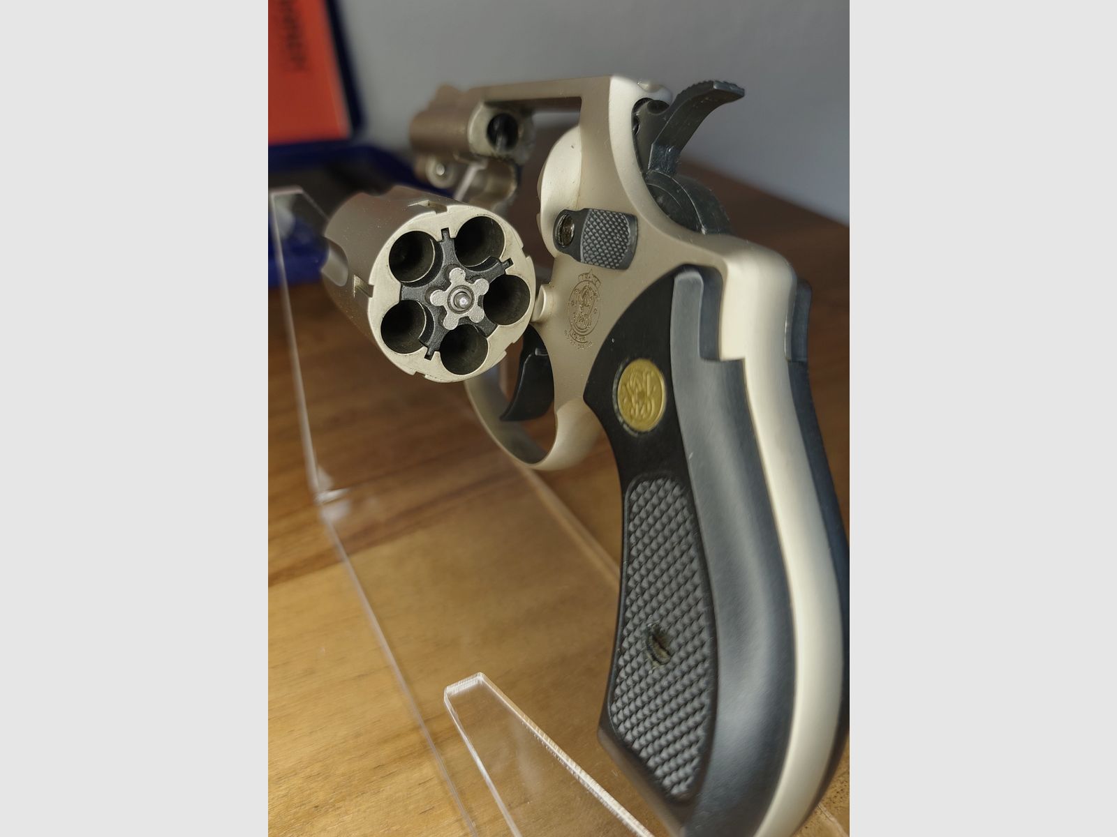 Smith & Wesson Chiefs Special blank firing revolver 9mm R.K.