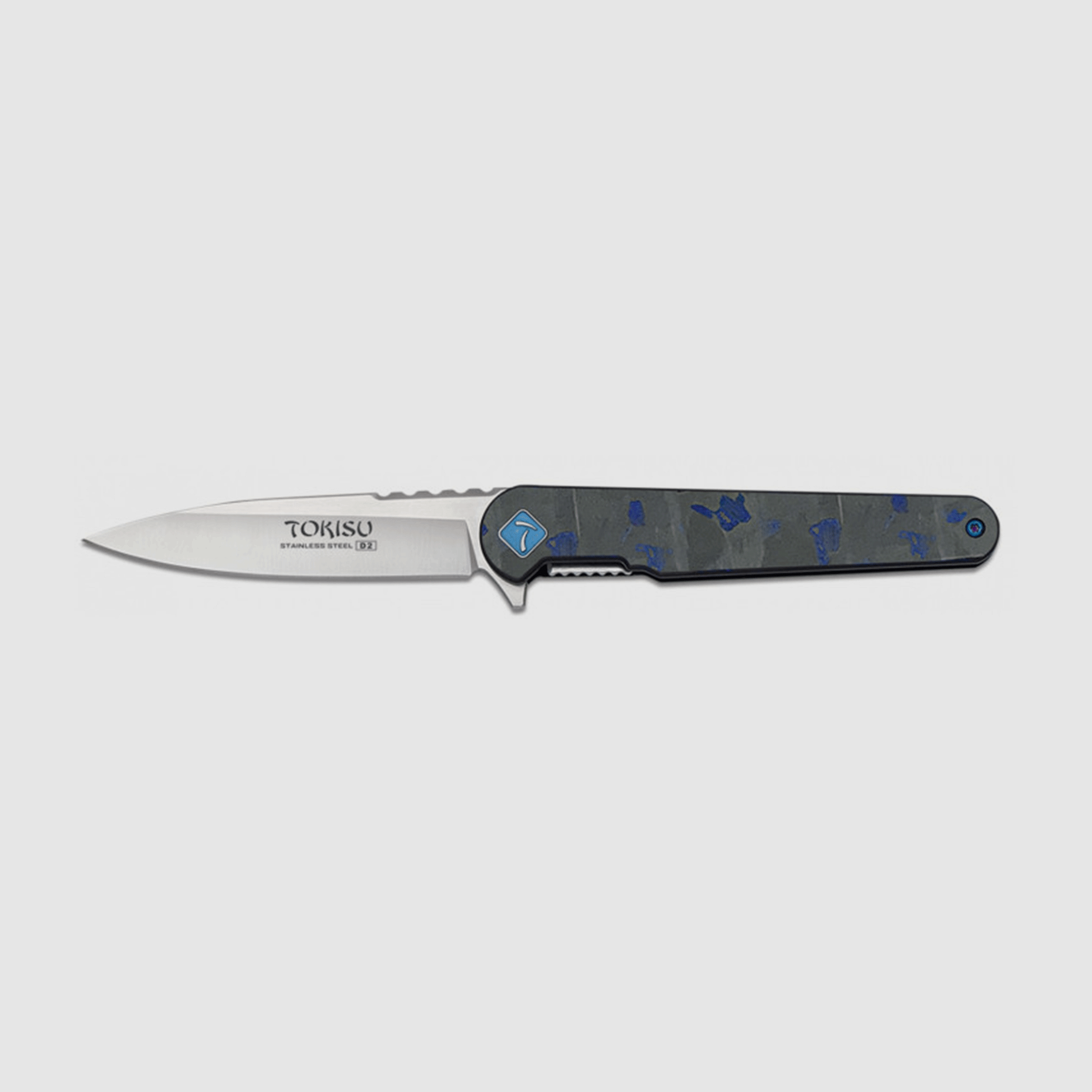 KNIFE – TOKISU – D2 PENKNIFE Carbon fiber-G10, image 1 of 3