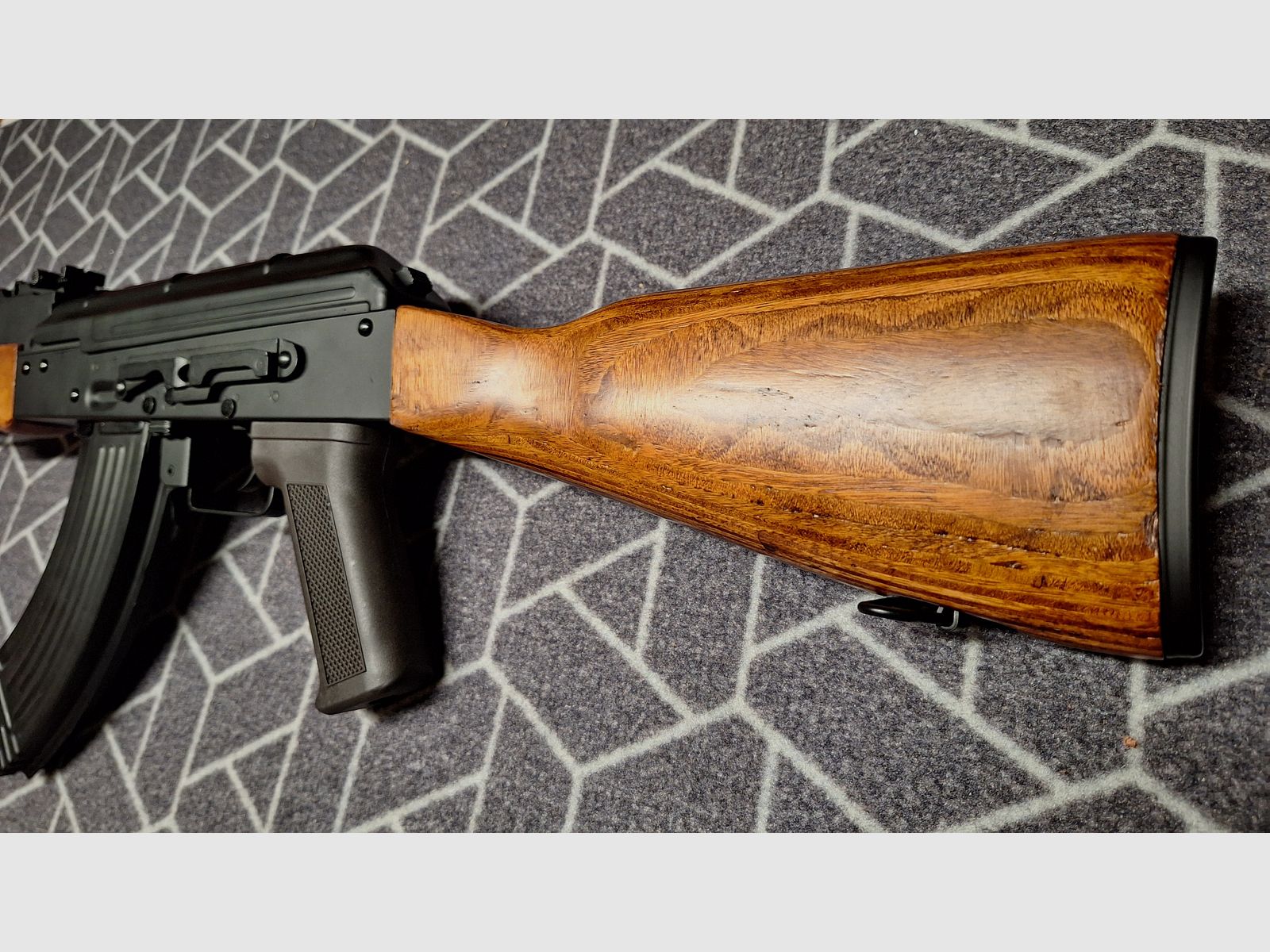 AK47 BEGADI SPORT AEG metal completo/madera real-NUEVO!