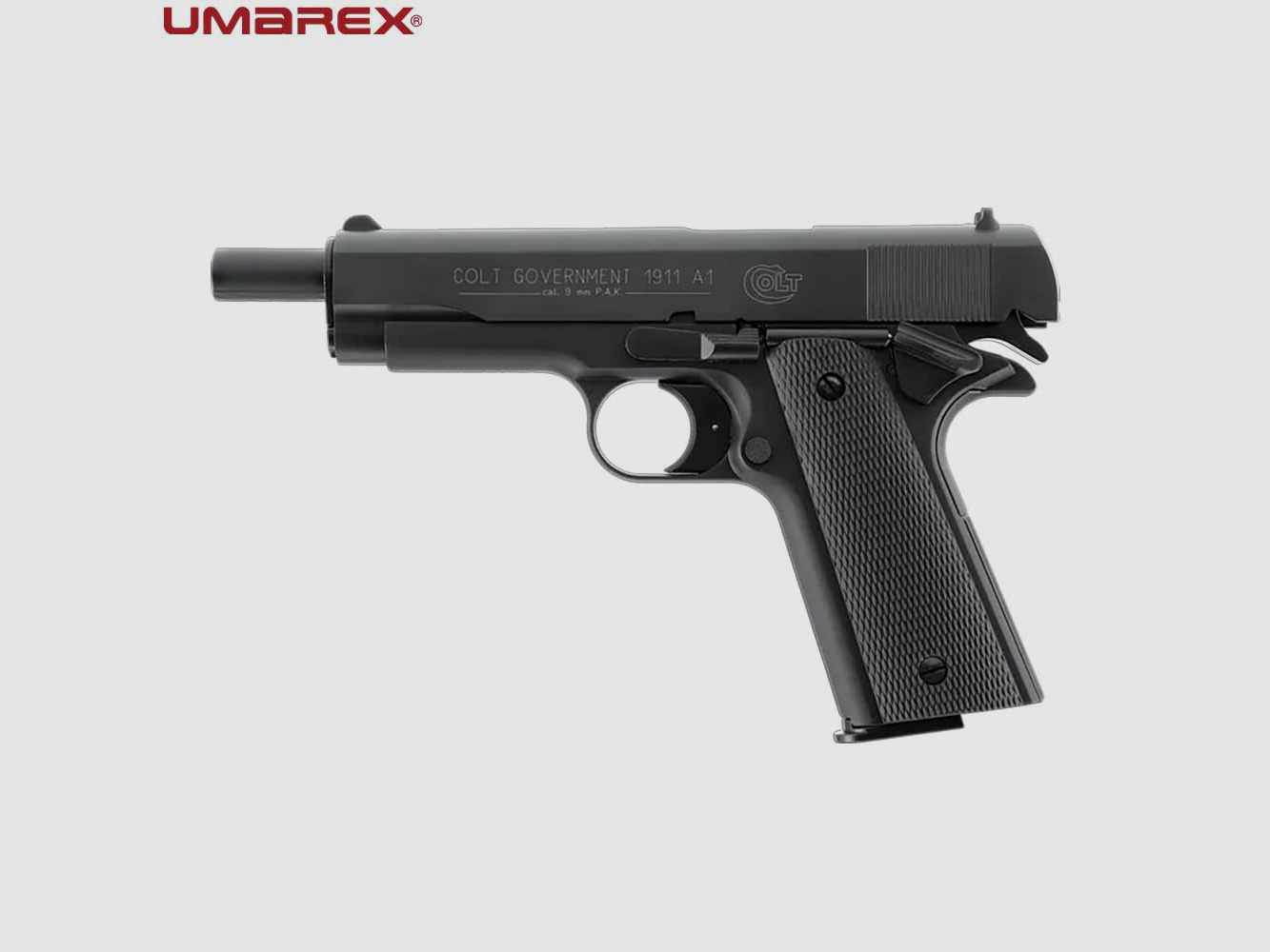 UMAREX Colt Government 1911 A1 9mm P.A.K. BLACK