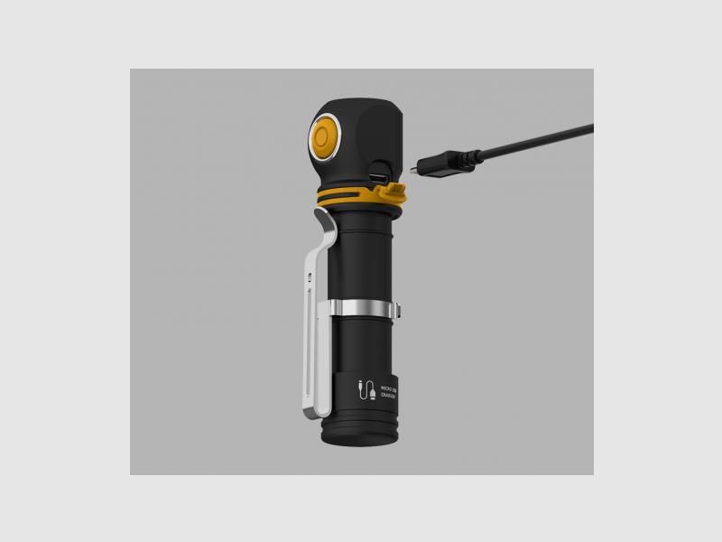 Armytek – Elf C2 – 4-i-1 Genopladelig Multi-Lommelygte med Micro USB og Lampefunktion | 1100 lumen | F051022C – (KUN ONLINE), billede 2 af 6