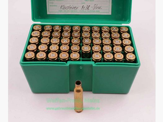 Cartuchos de rifle Norma, usados calibre 6,5x55