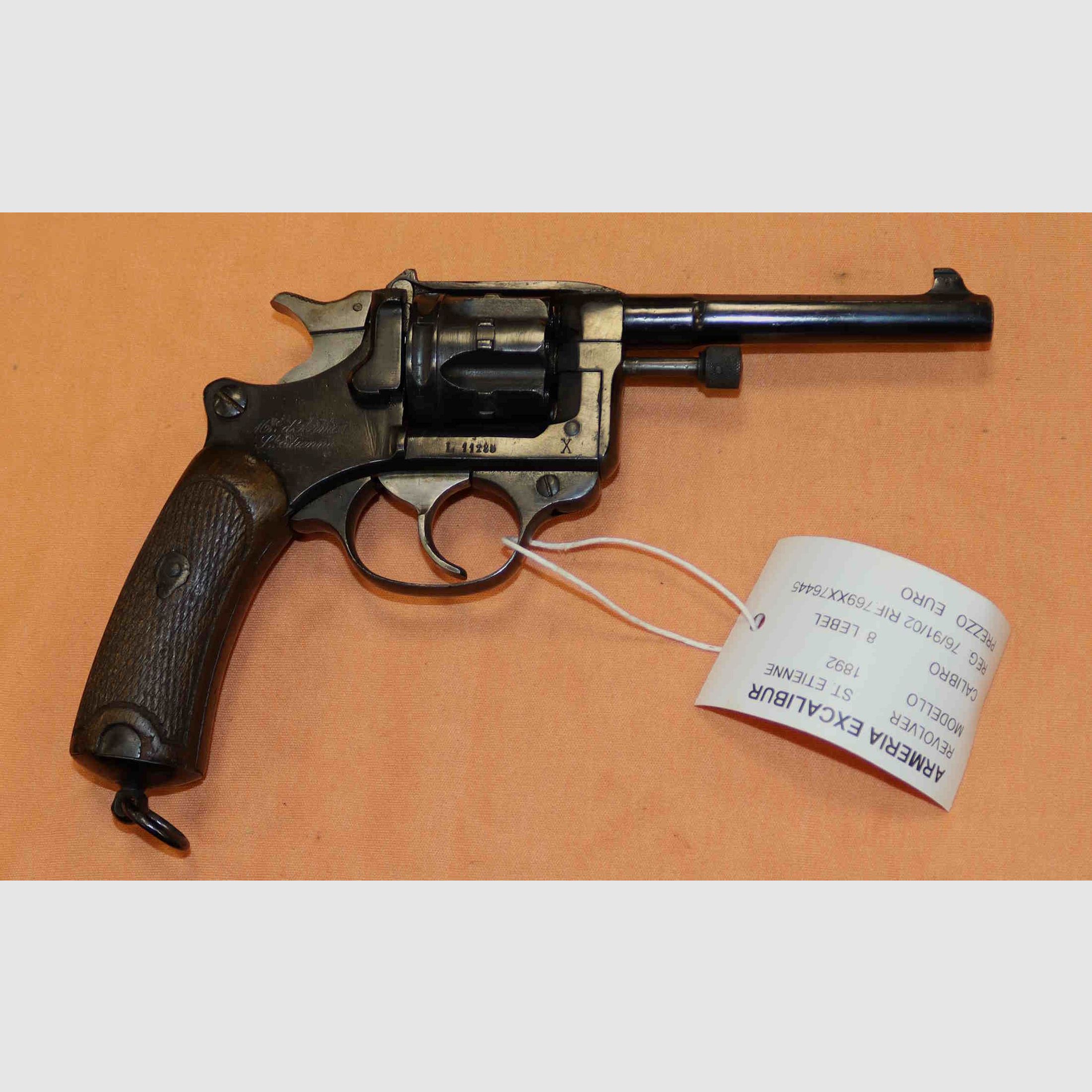 Revólver Saint Etienne Modelo 1892 Calibre 8 Lebel, imagen 5 de 9
