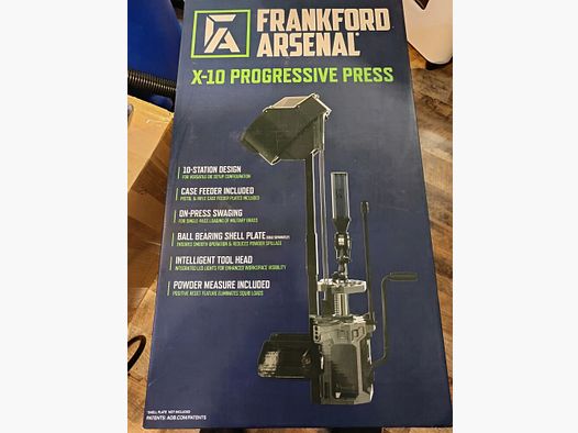 Frankford Arsenal X10 Presse mit Upgrades