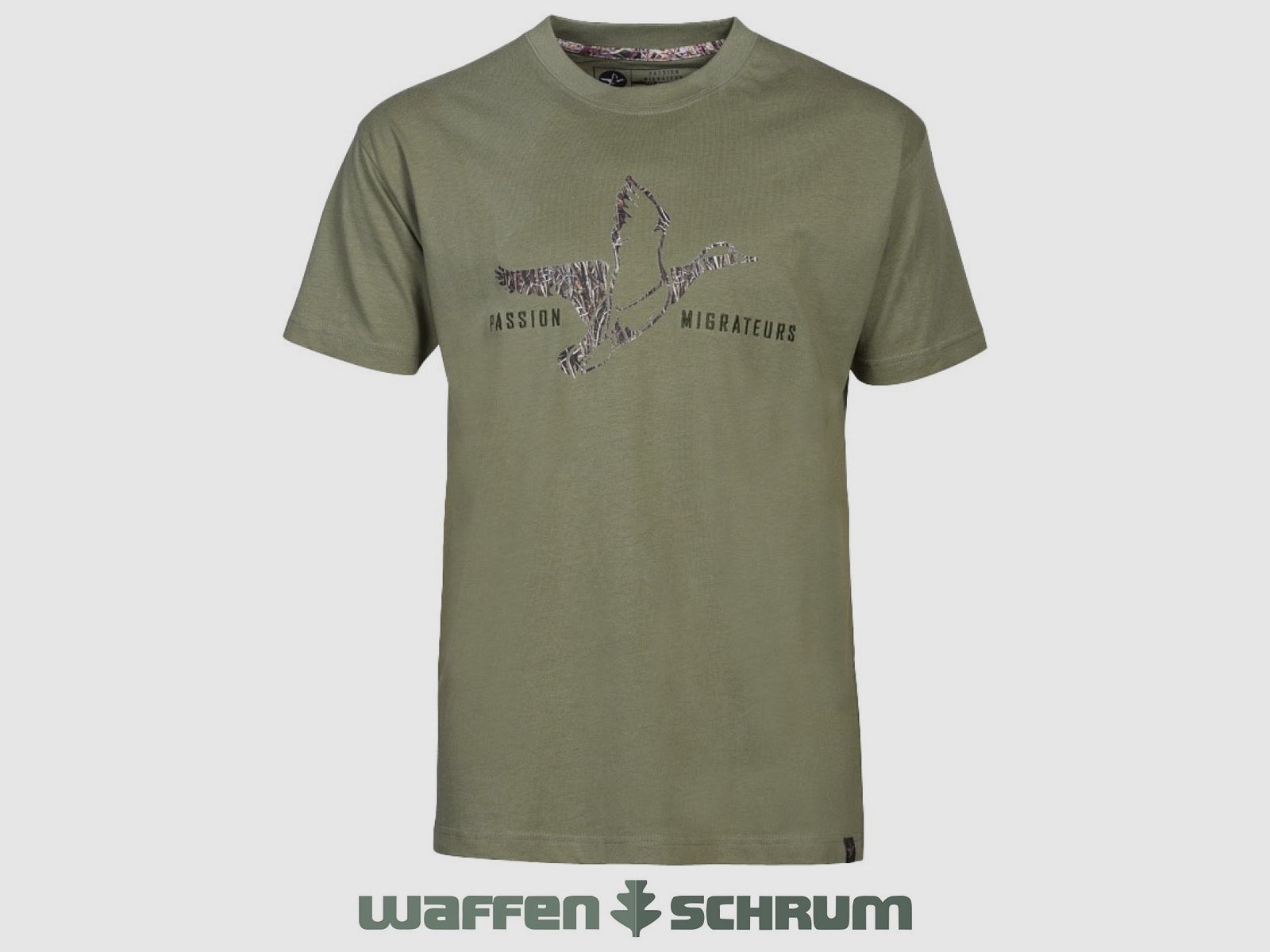 Percussion T-Shirt Passion Migrateurs Khaki