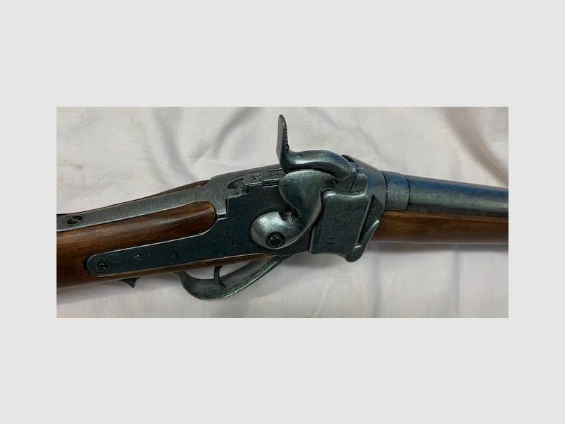 Sharps Carbine New Model 1863 "Buffalo" decoration by Göde (Item No. 1)