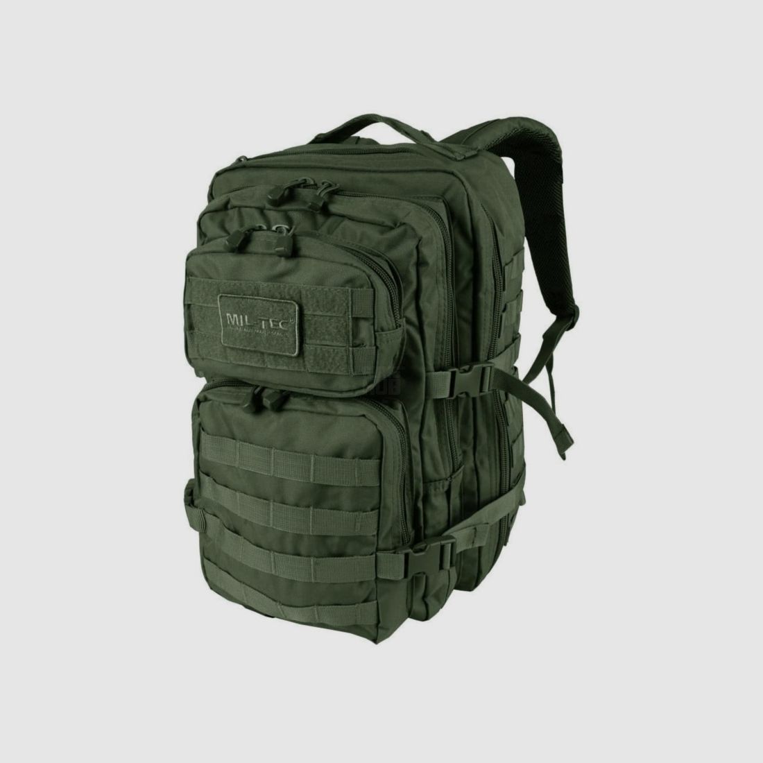 Mochila Mil-Tec Large Assault Verde OD, imagen 2 de 18