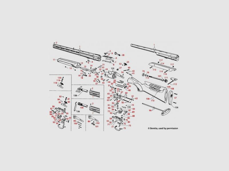 Beretta-veer (C90225)