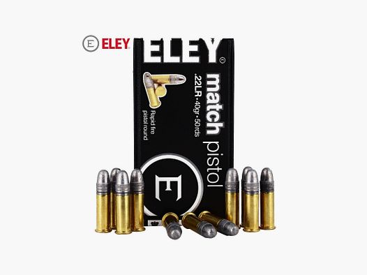 ELEY MATCH PISTOL 22LR X50