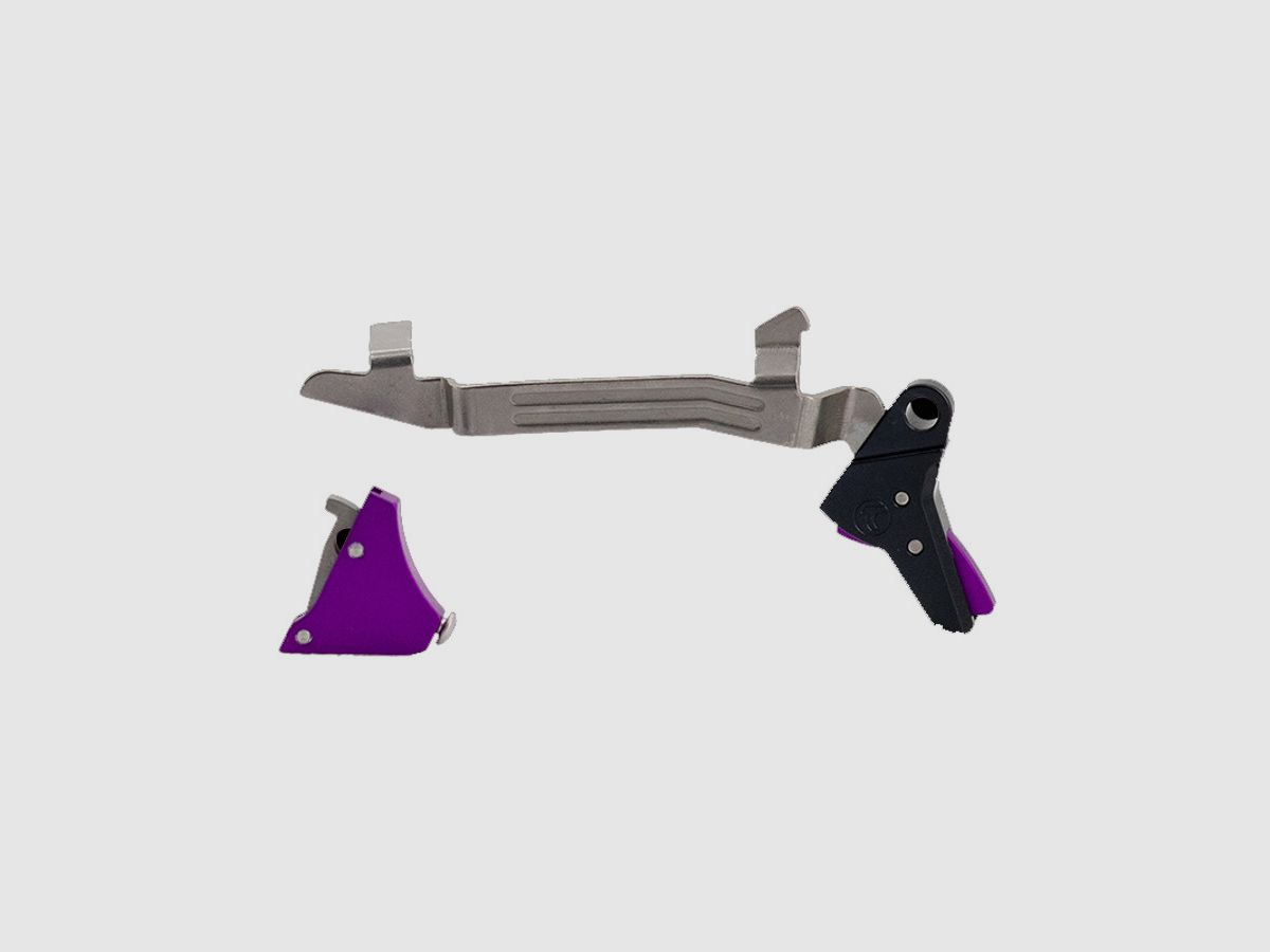 Timney Alpha Competition Abzug für Glock Gen5 – Drop-In Trigger - PURPLE